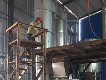 闪蒸干燥机的技术工艺特点